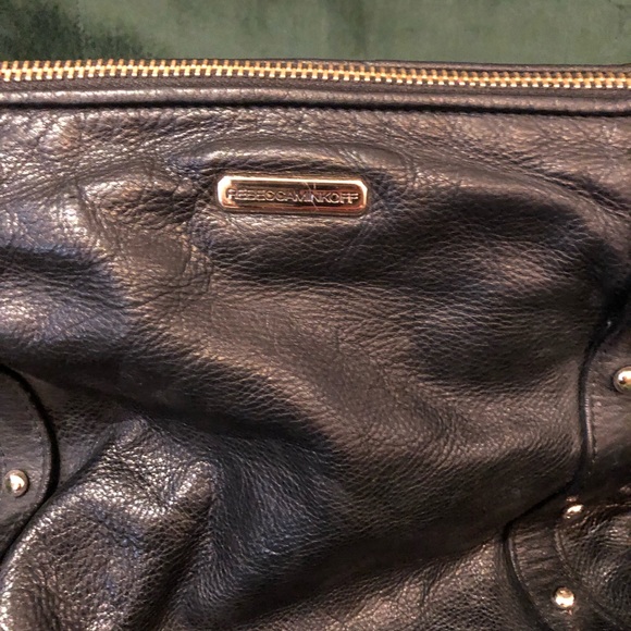 Rebecca Minkoff black leather shoulder bag - Picture 4 of 4